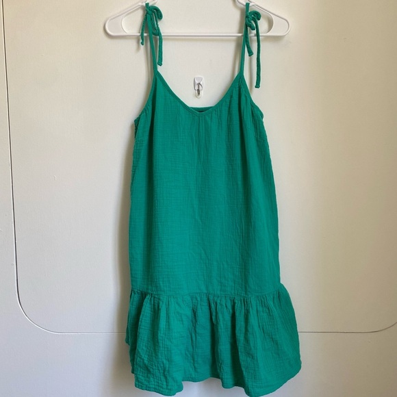 NEW MONROW organic cotton mini dress XS - Picture 2 of 5